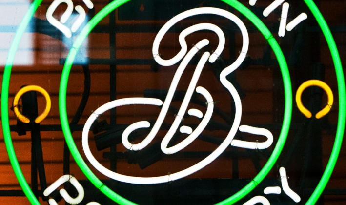 Brooklyn Brewery neon sign